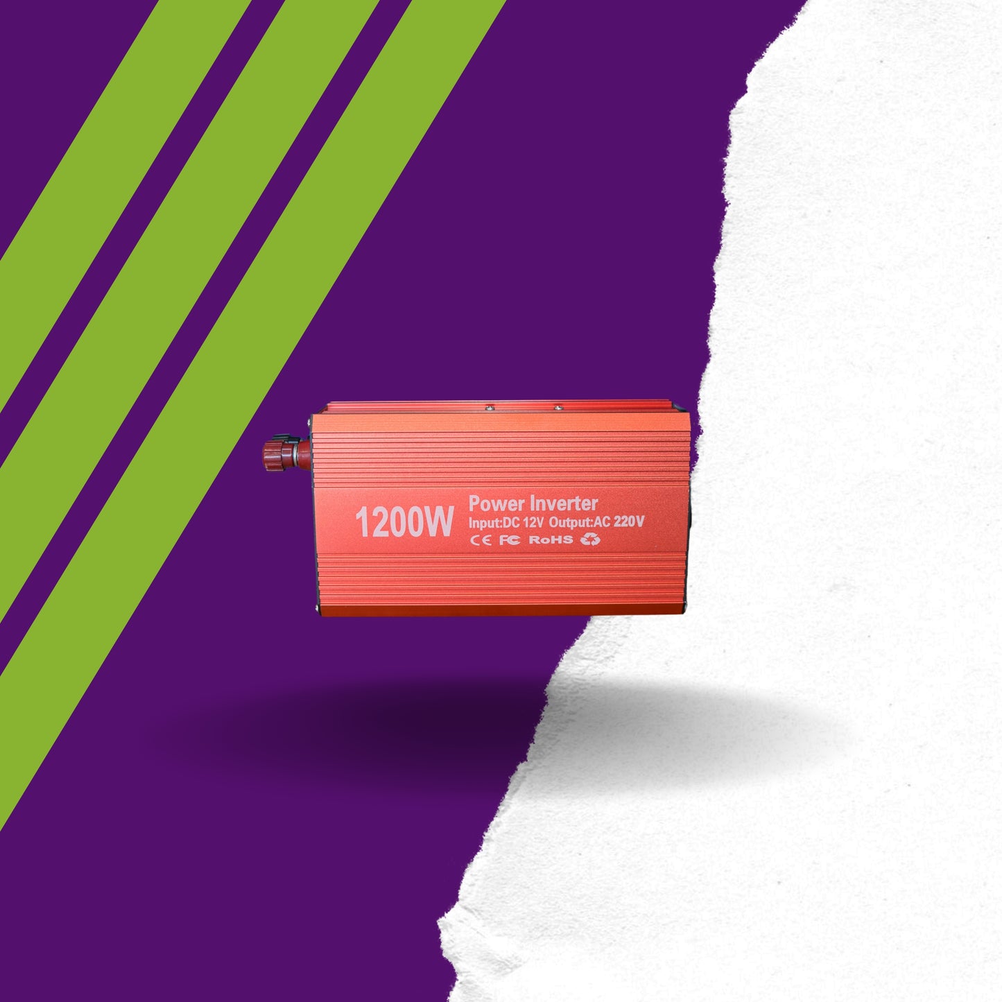 Inverter Power / 12V / 1200W Τροποποιημένο ημιτόνο