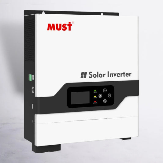 MUST PV18-3224VPM II – Υβριδικός Inverter 3,2 kW, 24 V (1Φάση) με MPPT 60A και VOC 160 V