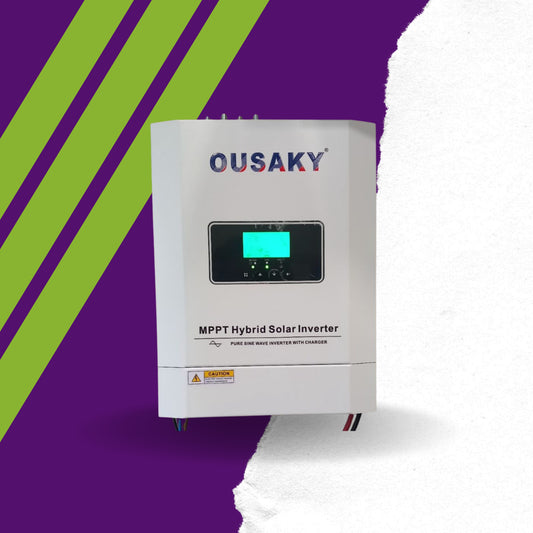 OUSAKY hybrid 3000W solar inverter MMPT 400V