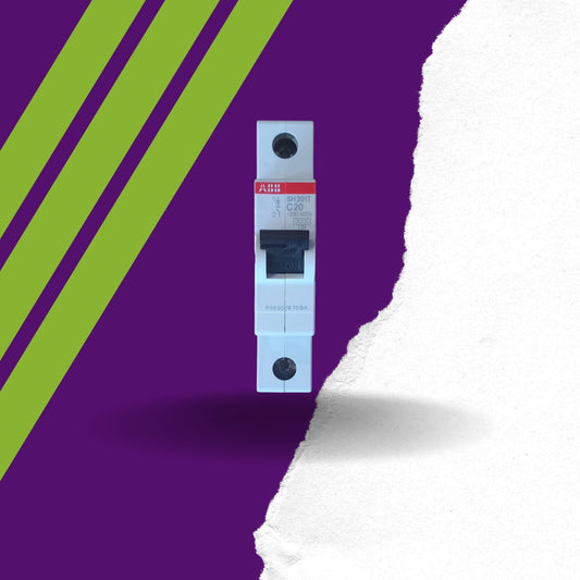 Αυτόματη Ασφάλεια 1P 20A 6kA Καμπύλης C Sh201-C20