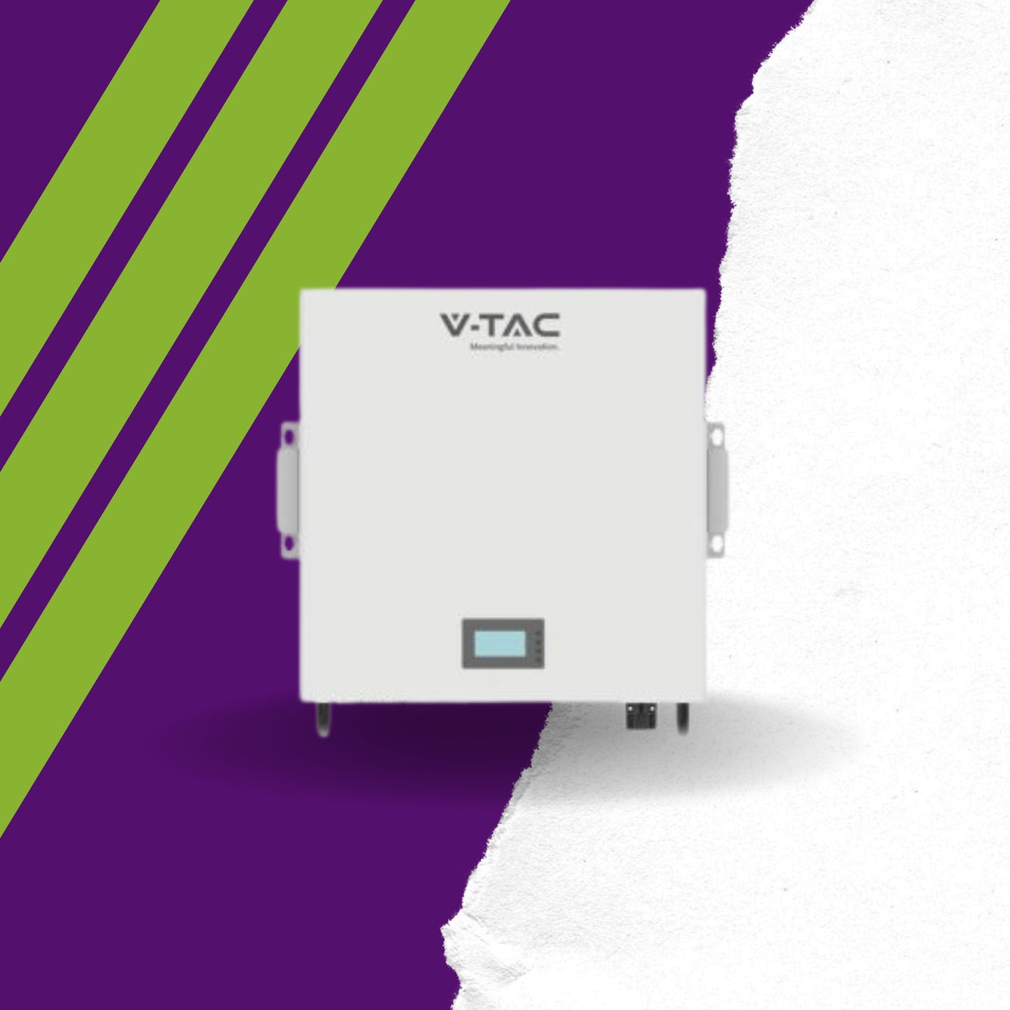 Επιτοίχια μπαταρία λιθίου Ενσωματωμένη BMS για φωτοβολταϊκούς μετατροπείς