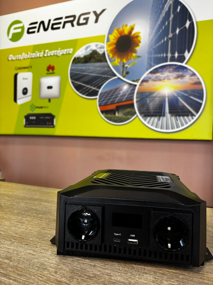 MFUZOP 4000W Pure Sine Wave Inverter 12V/24V