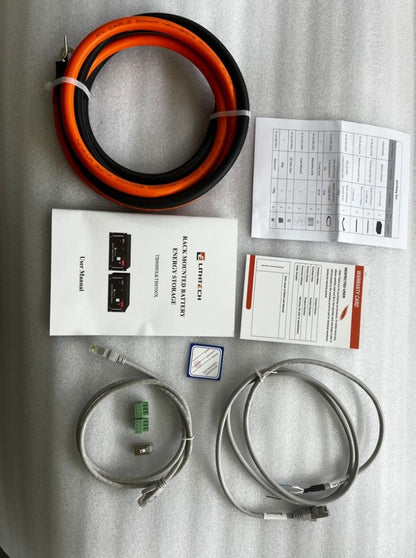 Μπαταρία για ηλιακό σύστημα 16,08 kWh LiFePO4 Lithtech 51,2 V 314 Ah 8000 κύκλοι WiFi Bluetooth