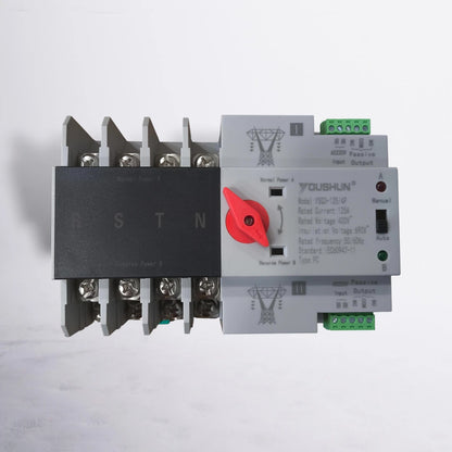 Αυτόματος μεταγωγικός τετραπολικός 125Α