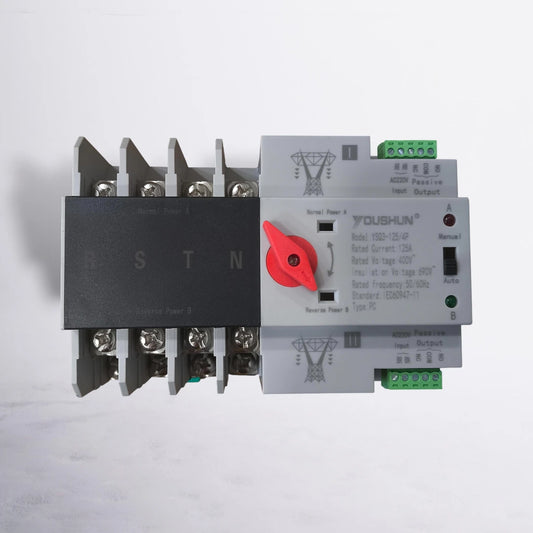 Αυτόματος μεταγωγικός τετραπολικός 125Α